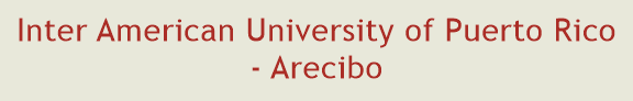 Inter American University of Puerto Rico - Arecibo